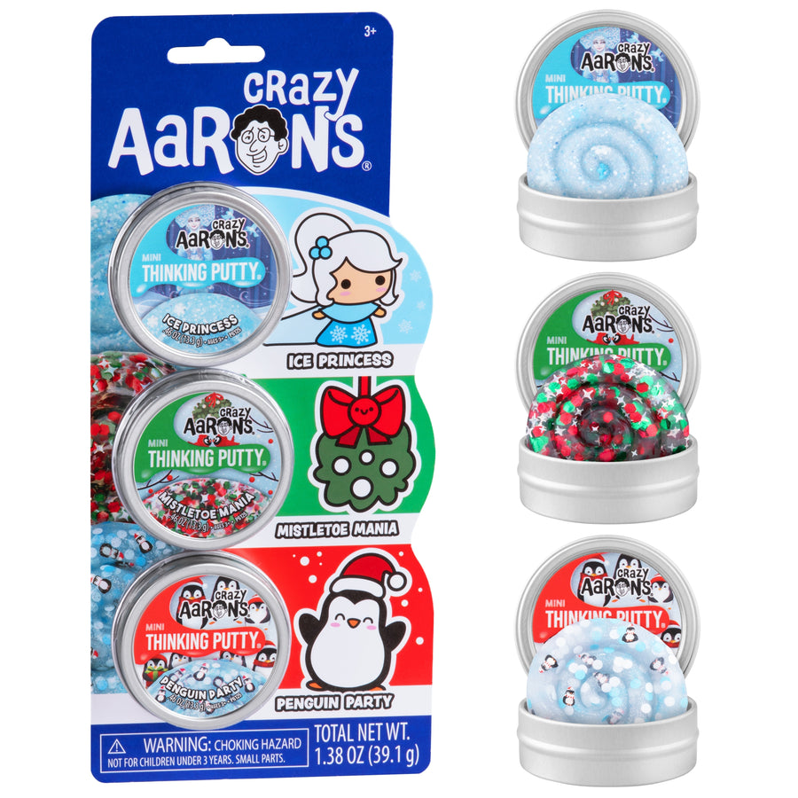 Christmas 2" Fidget Three Pack X3